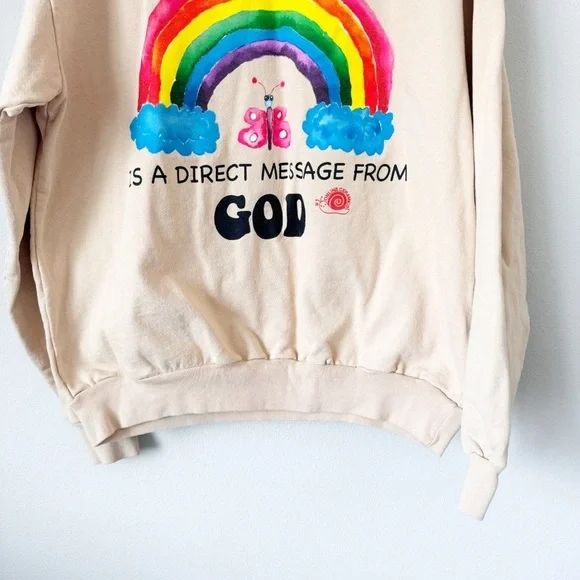 Online Ceramics Rainbow Sweatshirt RARE!